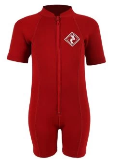 Essentials Baby Swim Kit - Aquatica Wetsuit + Swim Nappy (Red) 6 Essentials Baby Swim Kit - Aquatica Wetsuit + Swim Nappy (Red) -Surfline Shop aquatica baby red front 2 2
