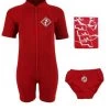 Deluxe Baby Swim Kit - Aquatica Wetsuit + Swim Nappy + Towel (Red) 1 Deluxe Baby Swim Kit - Aquatica Wetsuit + Swim Nappy + Towel (Red) -Surfline Shop aquatica red5