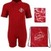 Essentials Baby Swim Kit - Aquatica Wetsuit + Towel + Bag (Red) 1 Essentials Baby Swim Kit - Aquatica Wetsuit + Towel + Bag (Red) -Surfline Shop aquatica red9