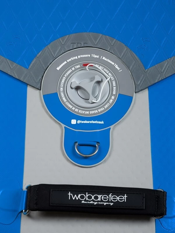 Two Bare Feet Archer (Allround XL) 10'10" X 33" X 6" Inflatable SUP Deluxe Carbon Hybrid Pack (Blue) 10 Two Bare Feet Archer (Allround XL) 10'10" X 33" X 6" Inflatable SUP Deluxe Carbon Hybrid Pack (Blue) - Image 8