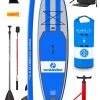 Two Bare Feet Archer (Allround XL) 10'10" X 33" X 6" Inflatable SUP Deluxe Carbon Hybrid Pack (Blue) 2 Two Bare Feet Archer (Allround XL) 10'10" X 33" X 6" Inflatable SUP Deluxe Carbon Hybrid Pack (Blue) -Surfline Shop archer 10 10 blue carbon hybrid pack r
