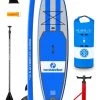 Two Bare Feet Archer (Allround XL) 10'10" X 33" X 6" Inflatable SUP Starter Pack (Blue) -Surfline Shop archer 10 10 blue starter pack r