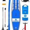 Two Bare Feet Archer (Allround XL) 10'10" X 33" X 6" Inflatable SUP Ultimate Pack (Blue) -Surfline Shop archer 10 10 blue ultimate pack r