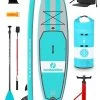 Two Bare Feet Archer (Allround XL) 10'10" X 33" X 6" Inflatable SUP Deluxe Fibreglass Hybrid Pack (Teal) 1 Two Bare Feet Archer (Allround XL) 10'10" X 33" X 6" Inflatable SUP Deluxe Fibreglass Hybrid Pack (Teal) -Surfline Shop archer 10 10 teal deluxe fibreglass pack aqua drybag