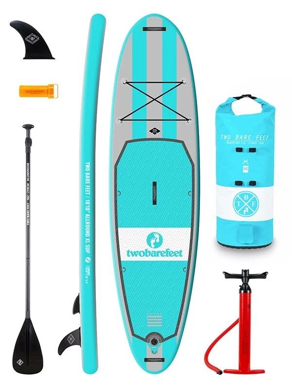 Two Bare Feet Archer (Allround XL) 10'10" X 33" X 6" Inflatable SUP Starter Pack (Teal) 3 Two Bare Feet Archer (Allround XL) 10'10" X 33" X 6" Inflatable SUP Starter Pack (Teal)