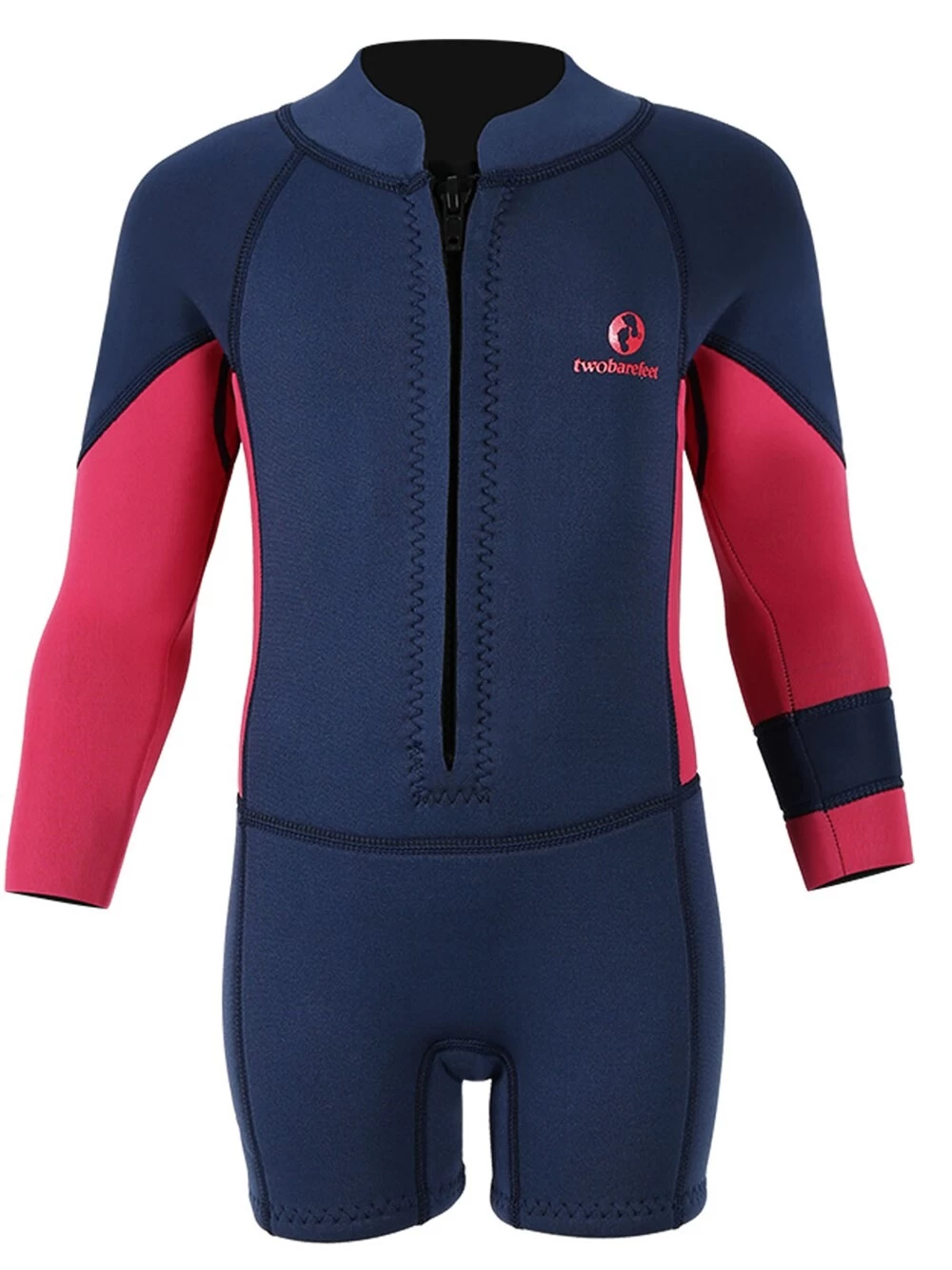 Two Bare Feet Squadron Baby Spring 3/2mm Wetsuit (Blue/ Fuchsia) 3 Two Bare Feet Squadron Baby Spring 3/2mm Wetsuit (Blue/ Fuchsia)
