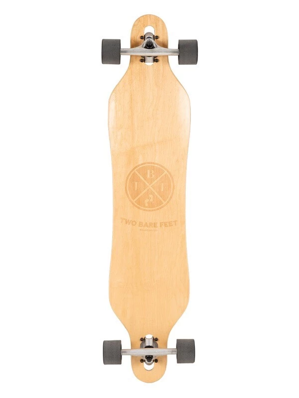 Two Bare Feet Bilbao 42in Canadian Maple Longboard Skateboard Complete (Black Wheels) 3 Two Bare Feet Bilbao 42in Canadian Maple Longboard Skateboard Complete (Black Wheels)