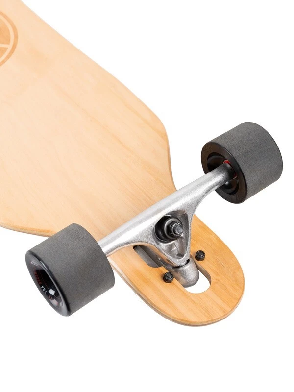Two Bare Feet Bilbao 42in Canadian Maple Longboard Skateboard Complete (Black Wheels) 8 Two Bare Feet Bilbao 42in Canadian Maple Longboard Skateboard Complete (Black Wheels) - Image 6