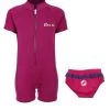 Essentials Baby Swim Kit - Classic Wetsuit + Swim Nappy (Raspberry) 2 Essentials Baby Swim Kit - Classic Wetsuit + Swim Nappy (Raspberry) -Surfline Shop classic baby raspberry and nappy front 1
