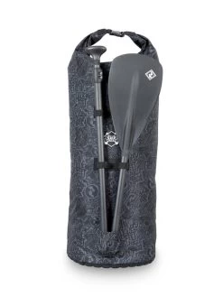 Two Bare Feet Classic Pattern 90 Litre Protective Paddleboard Travel Bag (Black / Grey) 8 Two Bare Feet Classic Pattern 90 Litre Protective Paddleboard Travel Bag (Black / Grey) -Surfline Shop classic print drybags 3