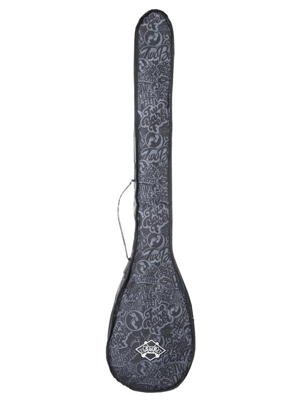 Two Bare Feet Classic Print 3 Piece SUP Paddle Bag (Black / Grey) 3 Two Bare Feet Classic Print 3 Piece SUP Paddle Bag (Black / Grey)
