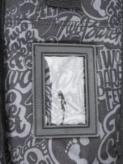 Classic Pattern 7'6" Surfboard Travel Bag (Black / Grey) -Surfline Shop cp surfboard bags 7 6 7