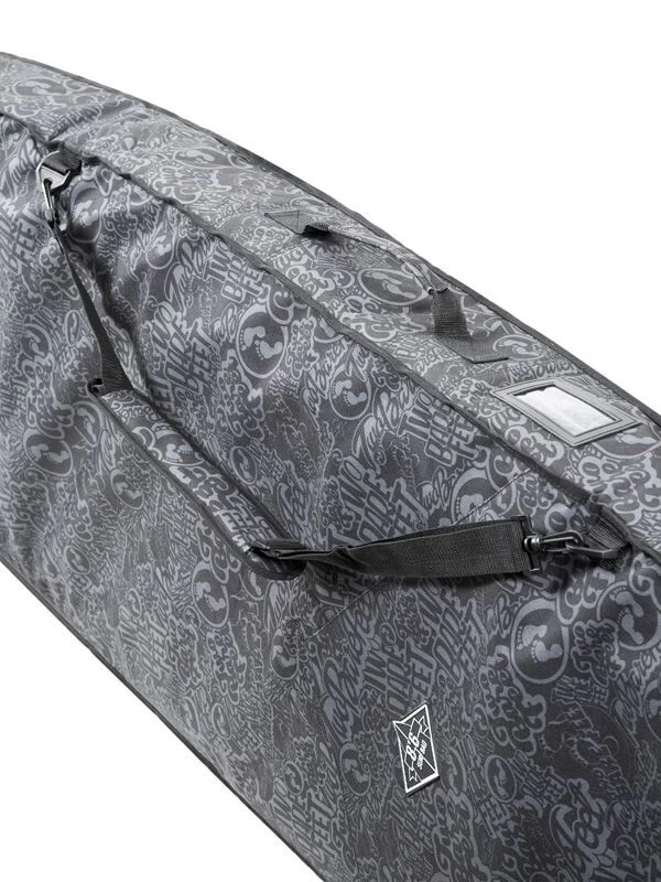 Classic Pattern 8'6" Surfboard Travel Bag (Black / Grey) 5 Classic Pattern 8'6" Surfboard Travel Bag (Black / Grey) - Image 3