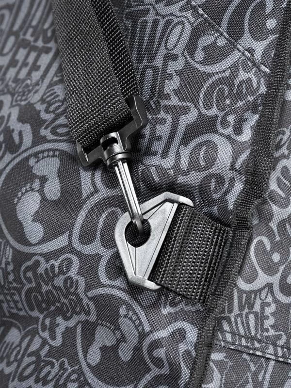 Classic Pattern 8'6" Surfboard Travel Bag (Black / Grey) 7 Classic Pattern 8'6" Surfboard Travel Bag (Black / Grey) - Image 5