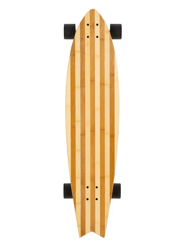 Two Bare Feet "The Deacon" 40in Bamboo Series Longboard Skateboard Complete (Black Wheels) 4 Two Bare Feet "The Deacon" 40in Bamboo Series Longboard Skateboard Complete (Black Wheels) - Image 2