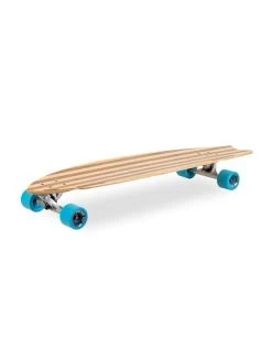 Two Bare Feet "The Deacon" 40in Bamboo Series Longboard Skateboard Complete (Blue Wheels) 10 Two Bare Feet "The Deacon" 40in Bamboo Series Longboard Skateboard Complete (Blue Wheels) -Surfline Shop deacon blue 3