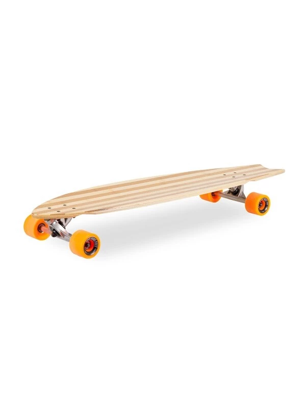 Two Bare Feet "The Deacon" 40in Bamboo Series Longboard Skateboard Complete (Orange Wheels) 5 Two Bare Feet "The Deacon" 40in Bamboo Series Longboard Skateboard Complete (Orange Wheels) - Image 3