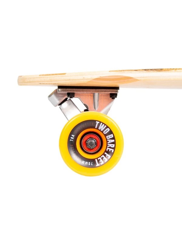 Two Bare Feet "The Deacon" 40in Bamboo Series Longboard Skateboard Complete (Orange Wheels) 7 Two Bare Feet "The Deacon" 40in Bamboo Series Longboard Skateboard Complete (Orange Wheels) - Image 5
