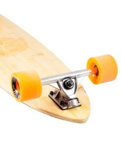 Two Bare Feet "The Deacon" 40in Bamboo Series Longboard Skateboard Complete (Orange Wheels) 13 Two Bare Feet "The Deacon" 40in Bamboo Series Longboard Skateboard Complete (Orange Wheels) -Surfline Shop deacon orange 6