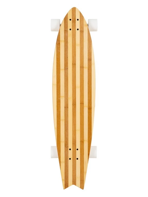 Two Bare Feet "The Deacon" 40in Bamboo Series Longboard Skateboard Complete (White Wheels) 4 Two Bare Feet "The Deacon" 40in Bamboo Series Longboard Skateboard Complete (White Wheels) - Image 2
