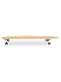 Two Bare Feet "The Deacon" 40in Bamboo Series Longboard Skateboard Complete (White Wheels) 11 Two Bare Feet "The Deacon" 40in Bamboo Series Longboard Skateboard Complete (White Wheels) -Surfline Shop deacon white 4