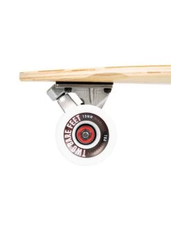 Two Bare Feet "The Deacon" 40in Bamboo Series Longboard Skateboard Complete (White Wheels) 12 Two Bare Feet "The Deacon" 40in Bamboo Series Longboard Skateboard Complete (White Wheels) -Surfline Shop deacon white 5