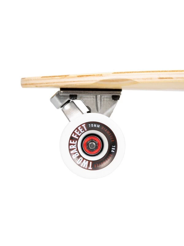 Two Bare Feet "The Deacon" 40in Bamboo Series Longboard Skateboard Complete (White Wheels) 7 Two Bare Feet "The Deacon" 40in Bamboo Series Longboard Skateboard Complete (White Wheels) - Image 5