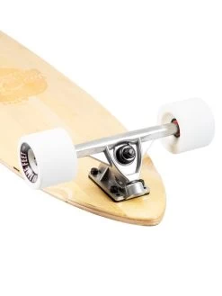 Two Bare Feet "The Deacon" 40in Bamboo Series Longboard Skateboard Complete (White Wheels) 13 Two Bare Feet "The Deacon" 40in Bamboo Series Longboard Skateboard Complete (White Wheels) -Surfline Shop deacon white 6