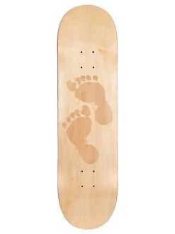 Two Bare Feet 8.5" Laser Logo Canadian Maple Skateboard Deck