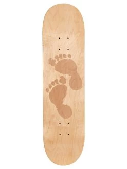 Two Bare Feet 8" Laser Logo Canadian Maple Skateboard Deck