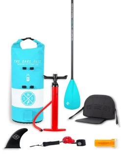 Two Bare Feet Entradia (Touring) 11'6" X 34" X 6" Inflatable SUP Deluxe Fibreglass Hybrid Pack (Aqua) -Surfline Shop deluxe fibreglass hybrid aqua 1 8