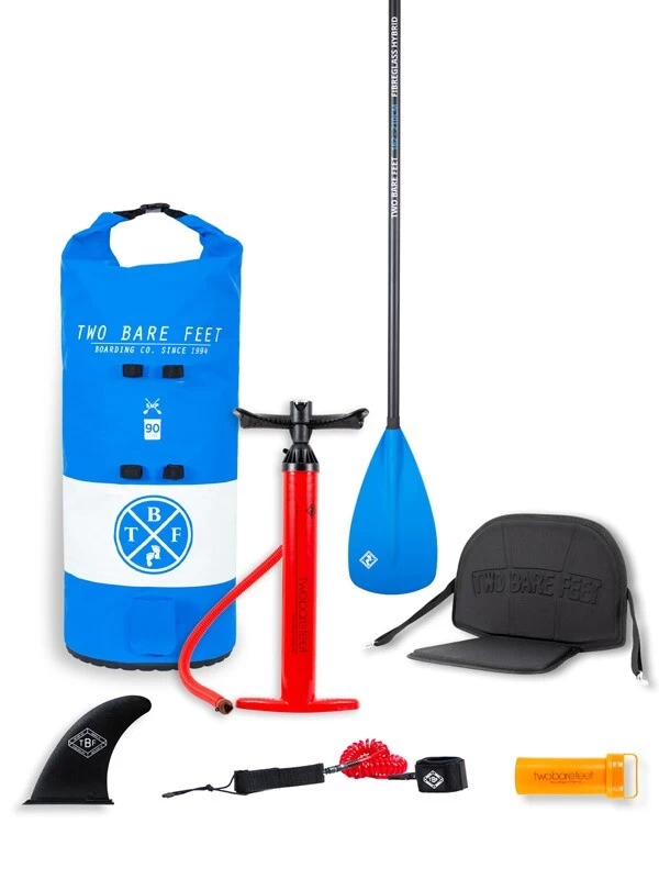 Two Bare Feet Entradia (Touring) 11'6" X 34" X 6" Inflatable SUP Deluxe Fibreglass Hybrid Pack (Blue) 5 Two Bare Feet Entradia (Touring) 11'6" X 34" X 6" Inflatable SUP Deluxe Fibreglass Hybrid Pack (Blue) - Image 3