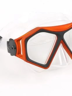 DiveSport Silicone Mask (Orange / Clear) 9 DiveSport Silicone Mask (Orange / Clear) -Surfline Shop divesport mask orange 02