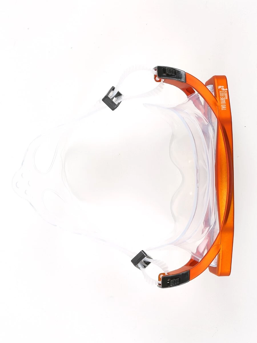 DiveSport Silicone Mask (Orange / Clear) 5 DiveSport Silicone Mask (Orange / Clear) - Image 3
