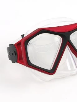 DiveSport Silicone Mask (Red / Clear) 13 DiveSport Silicone Mask (Red / Clear) -Surfline Shop divesport mask red 02