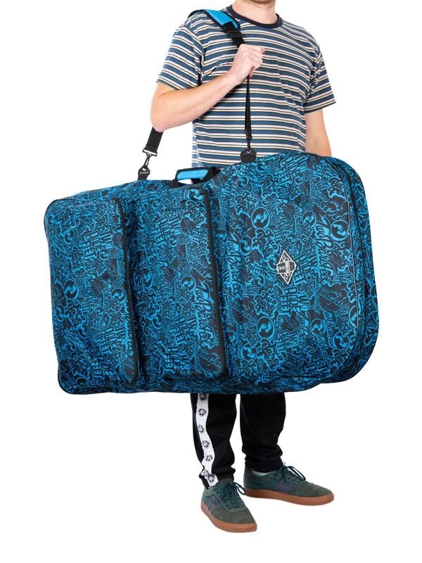 44" Double Bodyboard Bag (Blue Classic Pattern) 6 44" Double Bodyboard Bag (Blue Classic Pattern) - Image 4
