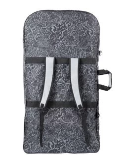 44" Double Bodyboard Bag (Grey Classic Pattern) 8 44" Double Bodyboard Bag (Grey Classic Pattern) -Surfline Shop double bodyboard bag grey 2