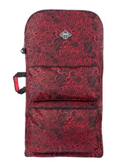 44" Double Bodyboard Bag (Red Classic Pattern)