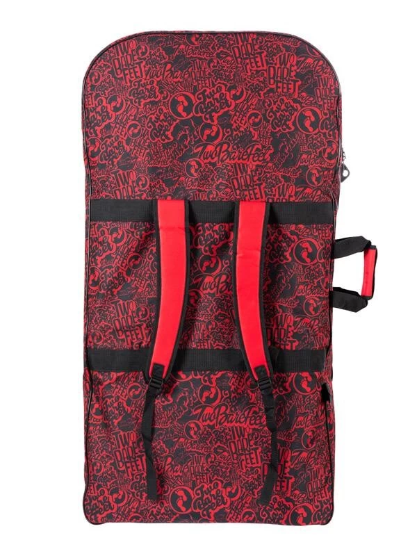 44" Double Bodyboard Bag (Red Classic Pattern) 4 44" Double Bodyboard Bag (Red Classic Pattern) - Image 2