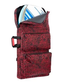 44" Double Bodyboard Bag (Red Classic Pattern) 9 44" Double Bodyboard Bag (Red Classic Pattern) -Surfline Shop double bodyboard bag red 3