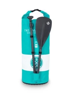Two Bare Feet 90 Litre Waterproof Dry Bag / SUP Carry Bag (Teal) -Surfline Shop drybag 90l teal 3
