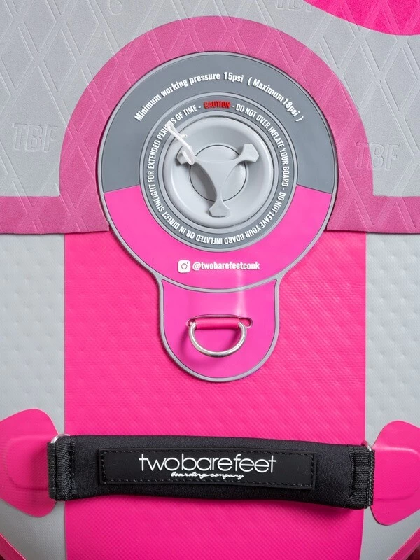 Two Bare Feet Entradia (Allround XL) 10'10" X 34" X 6" Inflatable SUP Deluxe Fibreglass Hybrid Pack (Pink) 9 Two Bare Feet Entradia (Allround XL) 10'10" X 34" X 6" Inflatable SUP Deluxe Fibreglass Hybrid Pack (Pink) - Image 7