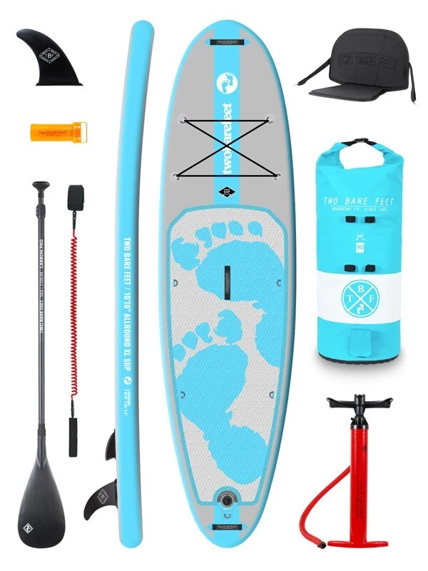 Two Bare Feet Entradia (Allround XL) 10'10" X 34" X 6" Inflatable SUP Ultimate Pack (Aqua) 3 Two Bare Feet Entradia (Allround XL) 10'10" X 34" X 6" Inflatable SUP Ultimate Pack (Aqua)