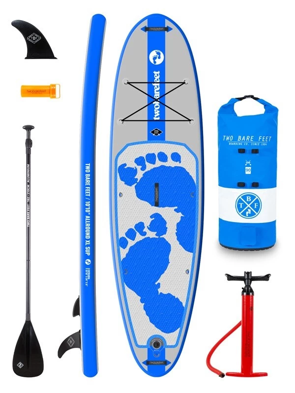 Two Bare Feet Entradia (Allround XL) 10'10" X 34" X 6" Inflatable SUP Starter Pack (Blue) 3 Two Bare Feet Entradia (Allround XL) 10'10" X 34" X 6" Inflatable SUP Starter Pack (Blue)