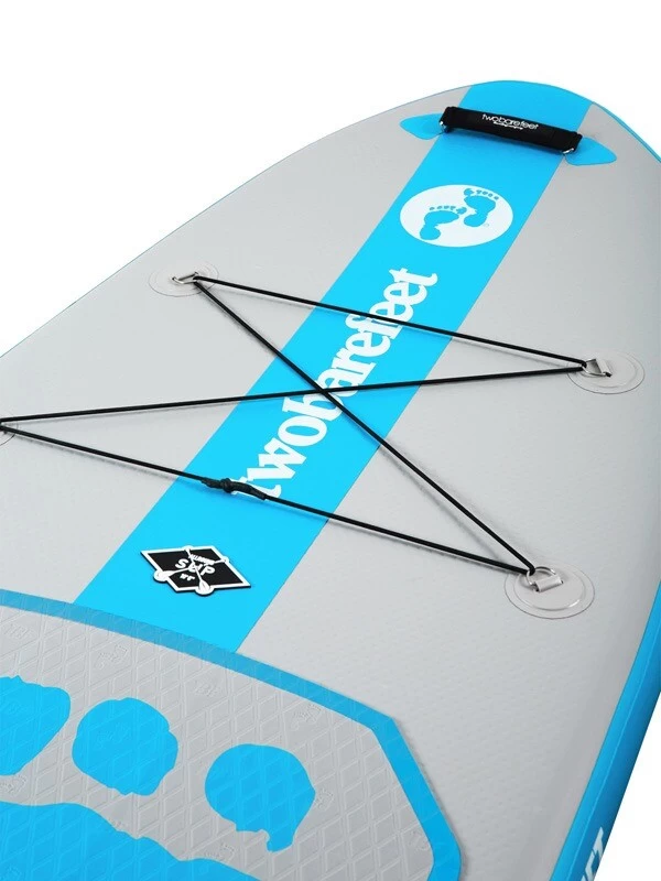 Two Bare Feet Entradia (Allround) 10'6" X 34" X 4.75" Inflatable SUP Deluxe Fibreglass Hybrid Pack (Aqua) 6 Two Bare Feet Entradia (Allround) 10'6" X 34" X 4.75" Inflatable SUP Deluxe Fibreglass Hybrid Pack (Aqua) - Image 4