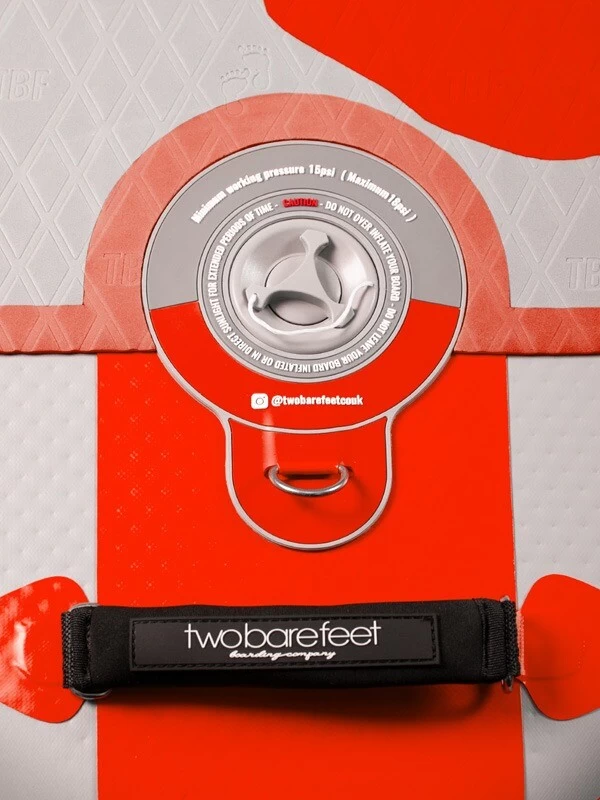 Two Bare Feet Entradia (Allround) 10'6" X 34" X 4.75" Inflatable SUP Starter Pack (Red) 8 Two Bare Feet Entradia (Allround) 10'6" X 34" X 4.75" Inflatable SUP Starter Pack (Red) - Image 6
