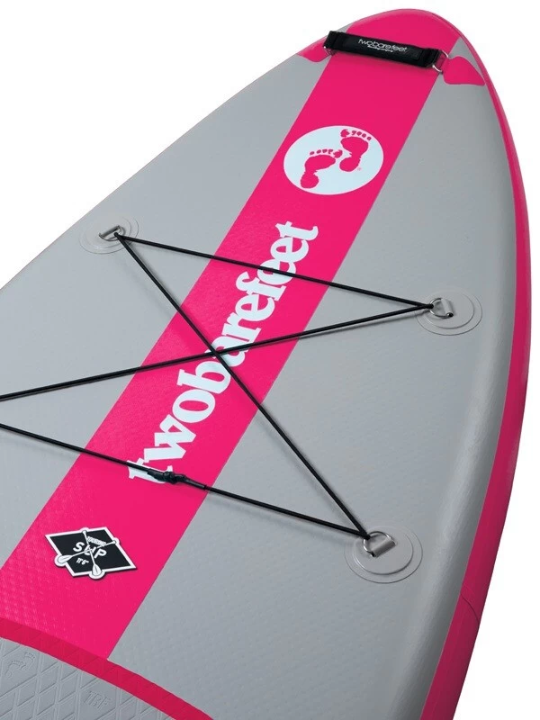 Two Bare Feet Entradia (Touring) 11'6" X 34" X 6" Inflatable SUP Deluxe Fibreglass Hybrid Pack (Pink) 6 Two Bare Feet Entradia (Touring) 11'6" X 34" X 6" Inflatable SUP Deluxe Fibreglass Hybrid Pack (Pink) - Image 4