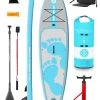 Two Bare Feet Entradia (Touring) 11'6" X 34" X 6" Inflatable SUP Ultimate Pack (Aqua) -Surfline Shop entradia 11 6 aqua ultimate pack r