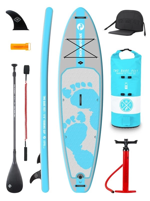 Two Bare Feet Entradia (Touring) 11'6" X 34" X 6" Inflatable SUP Ultimate Pack (Aqua) 3 Two Bare Feet Entradia (Touring) 11'6" X 34" X 6" Inflatable SUP Ultimate Pack (Aqua)