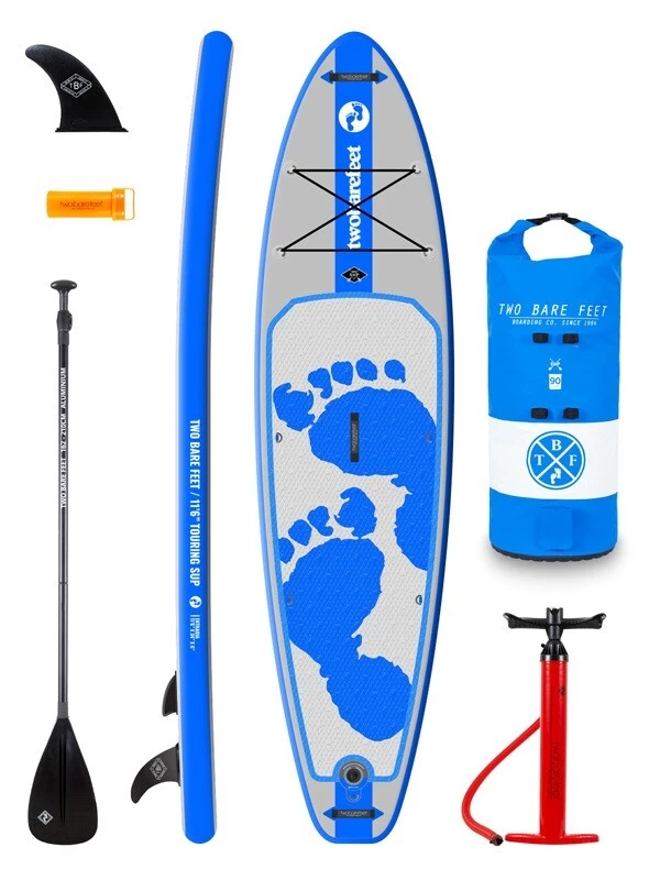 Two Bare Feet Entradia (Touring) 11'6" X 34" X 6" Inflatable SUP Starter Pack (Blue) 3 Two Bare Feet Entradia (Touring) 11'6" X 34" X 6" Inflatable SUP Starter Pack (Blue)